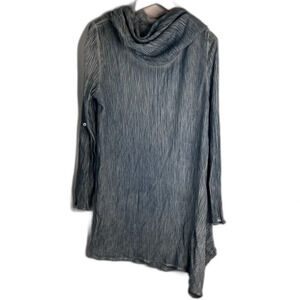 Soft Surroundings Cowl Neck Asymmetrical Lagenlook Tunic Top Size Medium